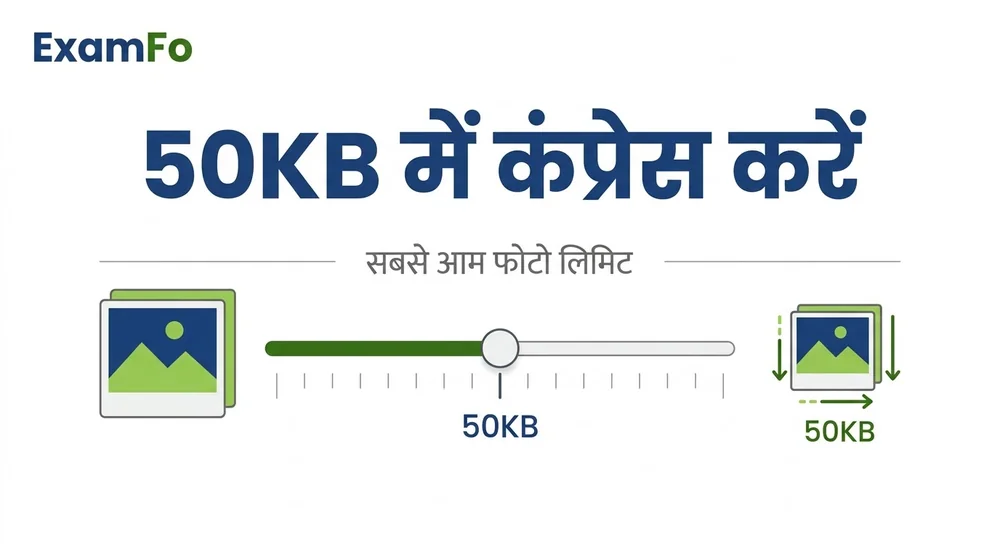फोटो 50 KB में करें – ExamFo (हिंदी)